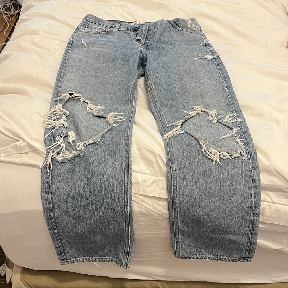 Agolde Light Blue Denim Jeans